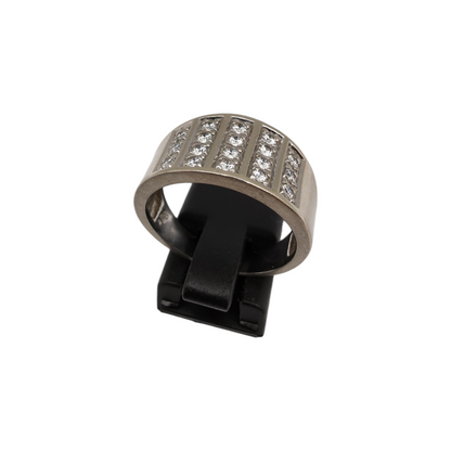 Zlati prstan "ROISIN" 14K 585/1000; masa=8.14g