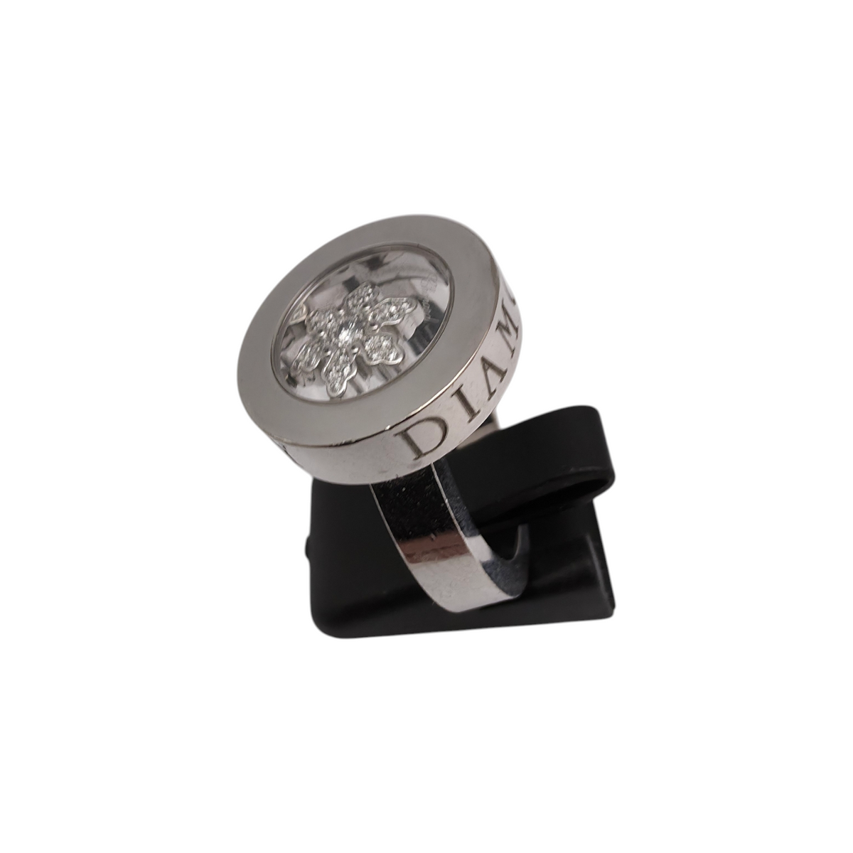 Diamantni prstan Chopard Happy Diamonds 18K 750/1000; masa=19g