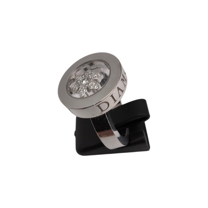 Diamantni prstan Chopard Happy Diamonds 18K 750/1000; masa=19g