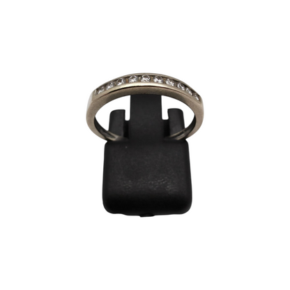 Diamantni prstan "ALEORA" 18K 750/1000; masa=1.97g