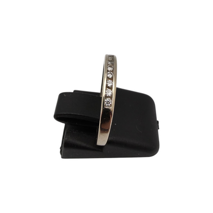 Diamantni prstan "ALEORA" 18K 750/1000; masa=1.97g