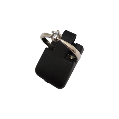 Diamantni prstan "EILE" 14K 585/1000; masa=2.06g