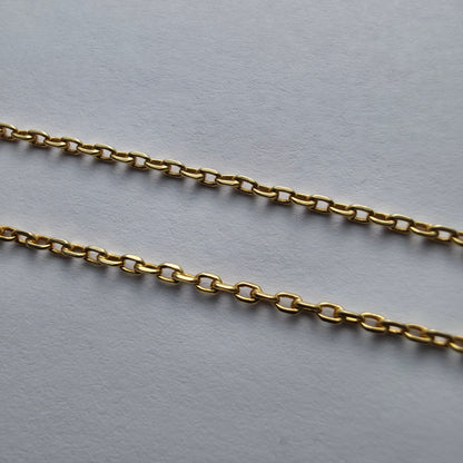 Zlata verižica "ZAKI" 14K 585/1000; masa=4.29g