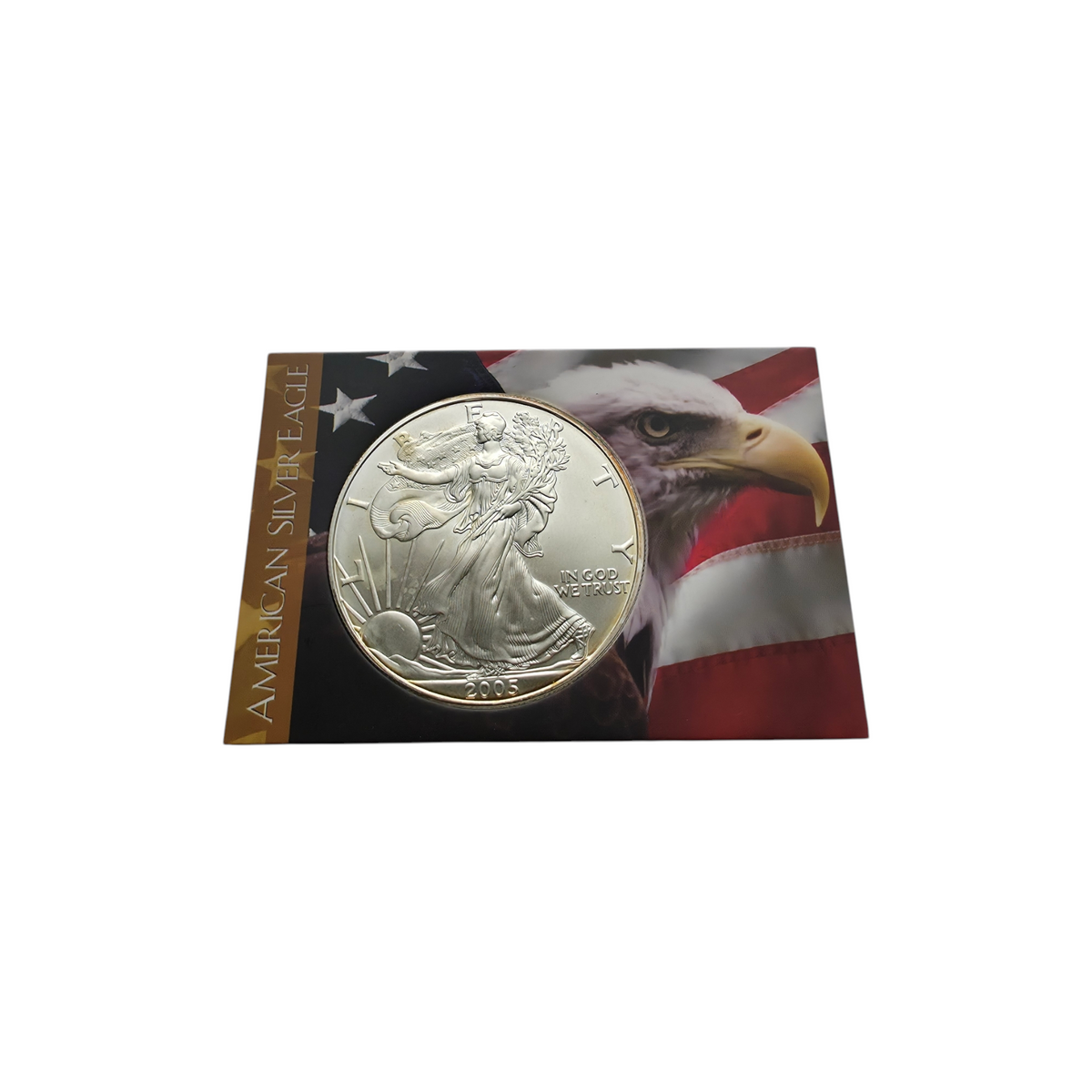Srebrnik American Silver Eagle 999/1000; masa=31.10g