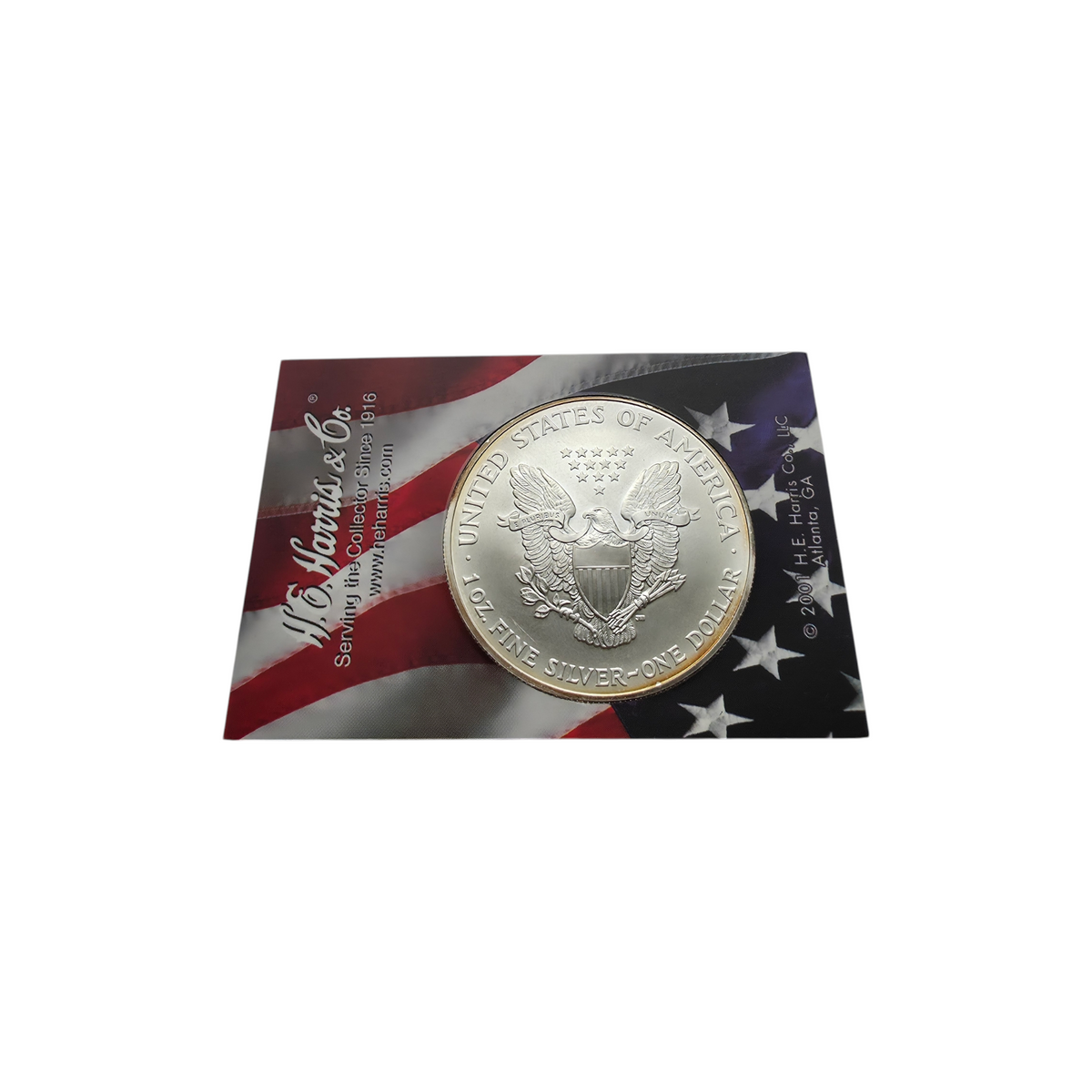 Srebrnik American Silver Eagle 999/1000; masa=31.10g