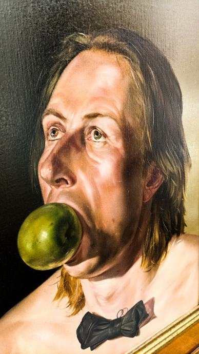 RUDI ŠPANZEL - Adamovo jabolko 59 x 68,50 cm