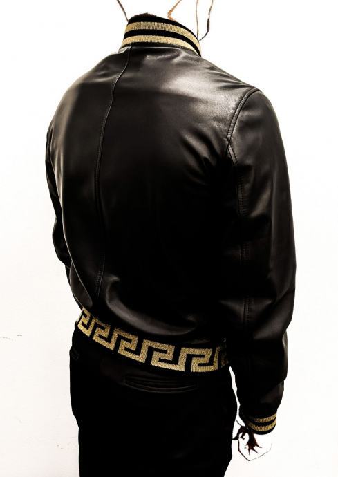Versace Blouson Leather jakna (velikost 46) ODLIČNA!!!
