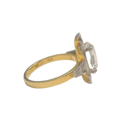 Zlati prstan "AMMONITE" 18K 750/1000; masa=6.60g