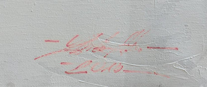Slika, neznani avtor, akril, Šopek, 60cm x 70cm
