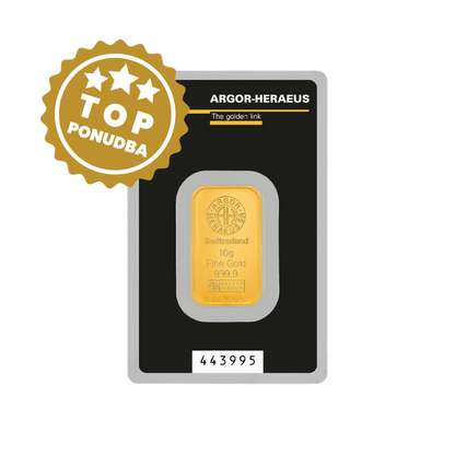 Argor Heraeus, naložbeno zlato 10g