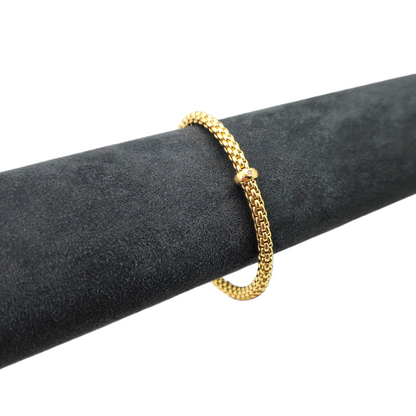 Diamantna zapestnica ''FOPE'' 18K 750/1000+DIA; masa=16.56g