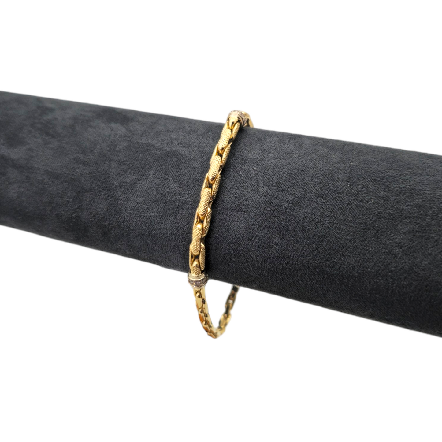 Zlata zapestnica "VINNI" 14K 585/1000; masa=8.23g