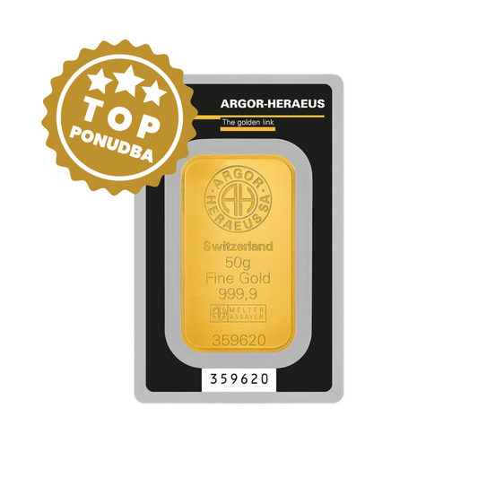 Argor Heraeus, naložbeno zlato 50g