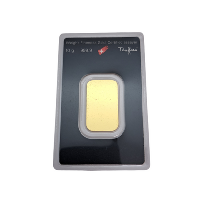 Naložbeno zlato Argor Heraeus 24K 999.9/1000; masa=10.00g