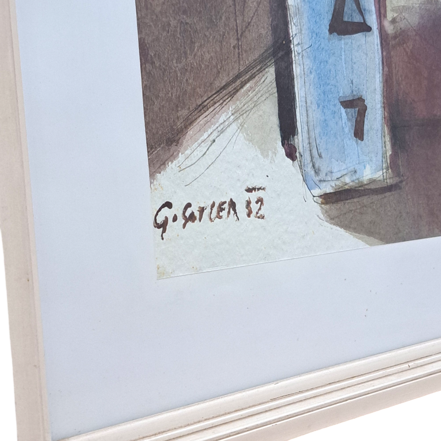 Gorazd Sotler - Violina, mešana tehnika, 46 cm x 63 cm