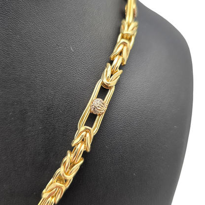 Zlata verižica ''VERITAS'' 14K 585/1000; masa=46.22g