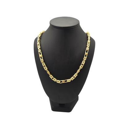 Zlata verižica ''VERITAS'' 14K 585/1000; masa=46.22g