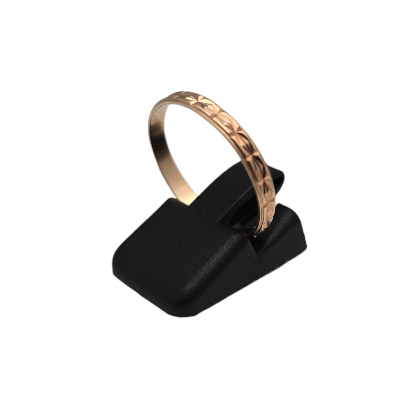 Zlati prstan ''EIRA'' 14K 585/1000; masa=1.46g