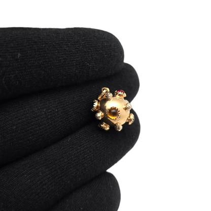 Zlati obesek ''NAVAL'' 18K 750/1000; masa=4.45g