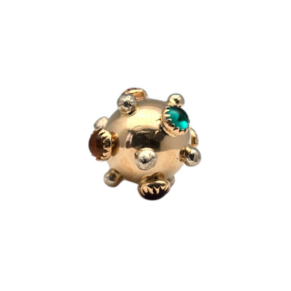 Zlati obesek ''NAVAL'' 18K 750/1000; masa=4.45g