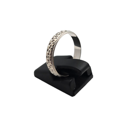 Zlati prstan ''RUE'' 14K 585/1000; masa=2.29g