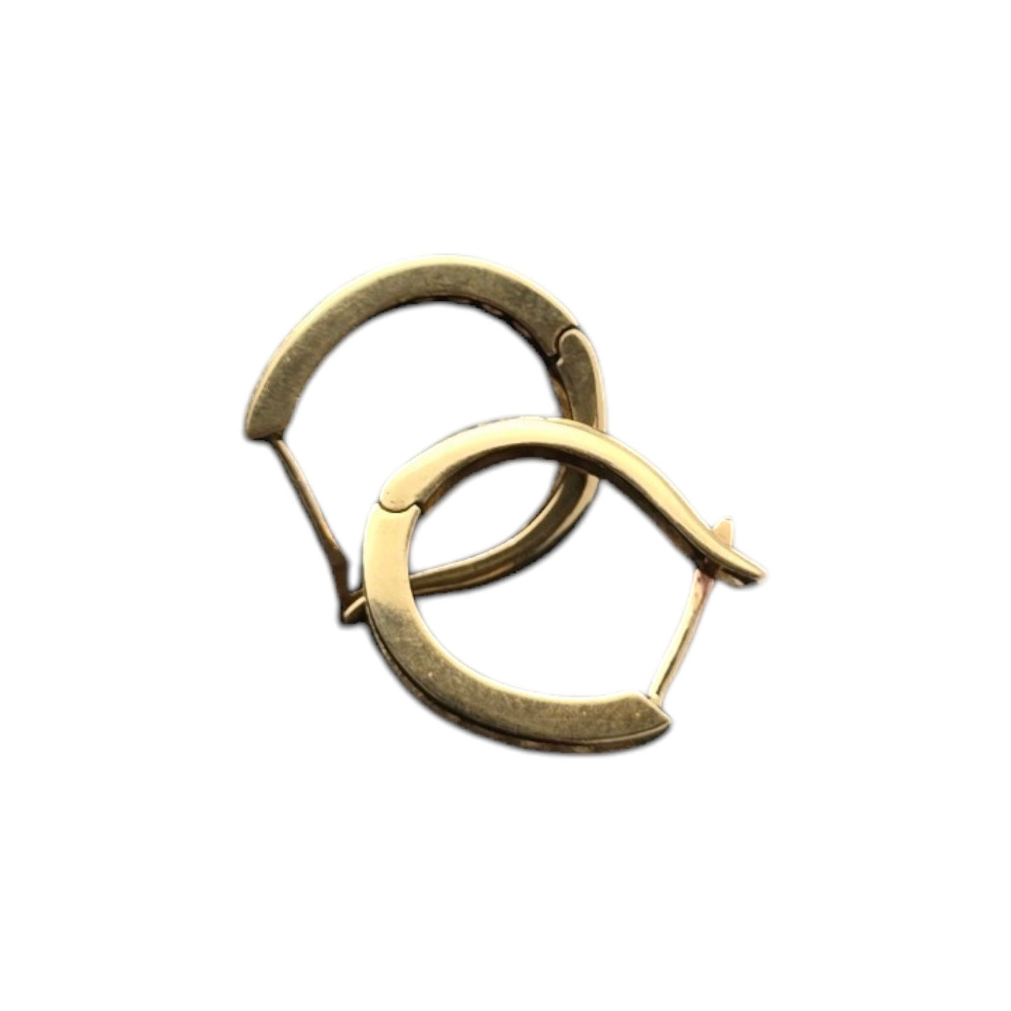 Zlati uhani "LUME" 14K 585/1000; masa=4.23g