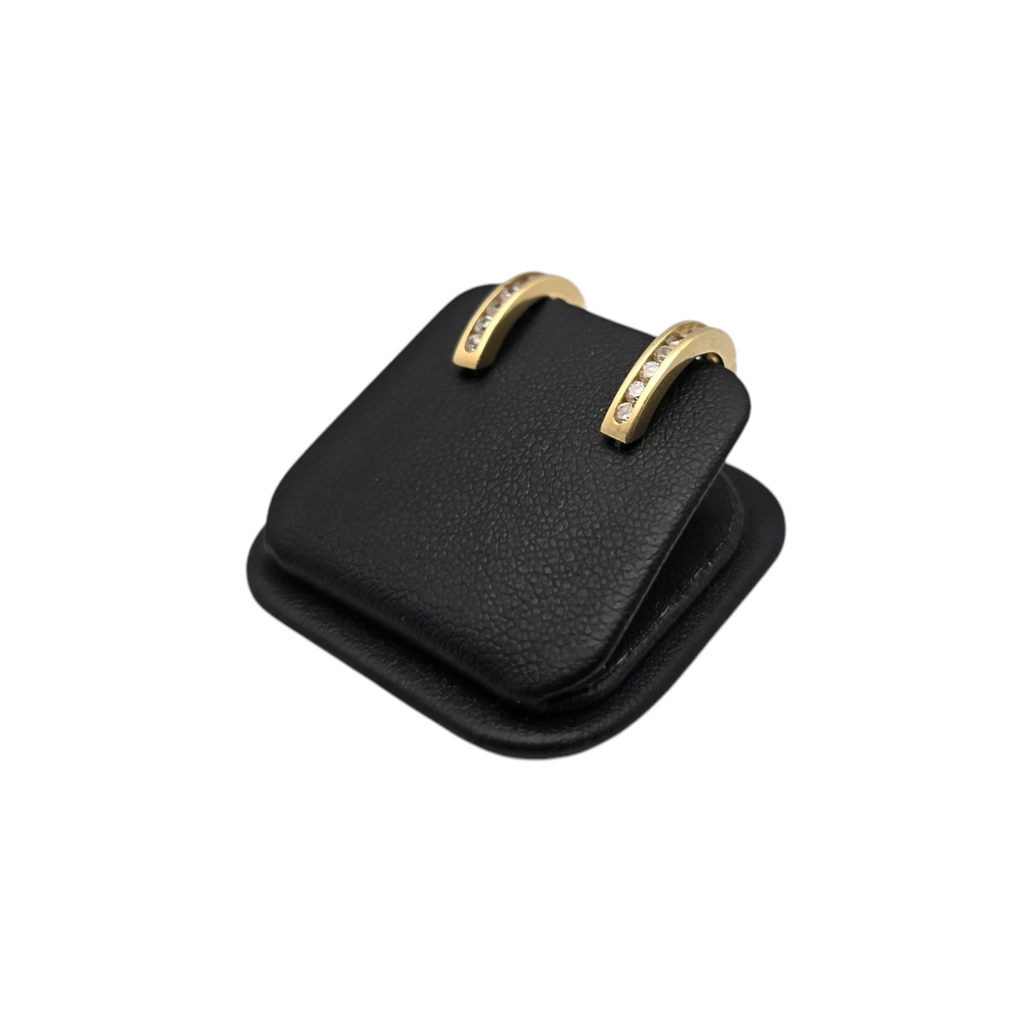 Zlati uhani "LUME" 14K 585/1000; masa=4.23g