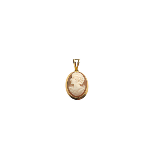 Zlati obesek "LUCKY" 14K 585/1000; masa=1.70g