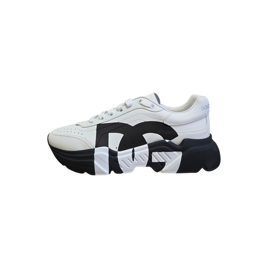Usnjene superge Dolce & Gabbana Black and White DG