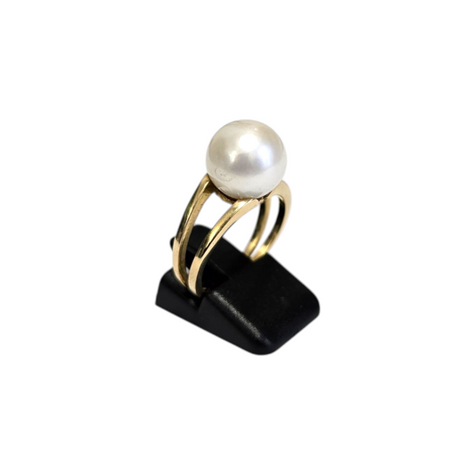 Zlati prstan ''BEAD'' 18K 750/1000; masa=6.56g