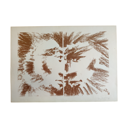 Janez Pirant; grafika; abstrakt; 50 cm x 70 cm