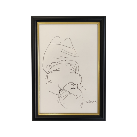 France Slana; print; akt; 34 cm x 24 cm