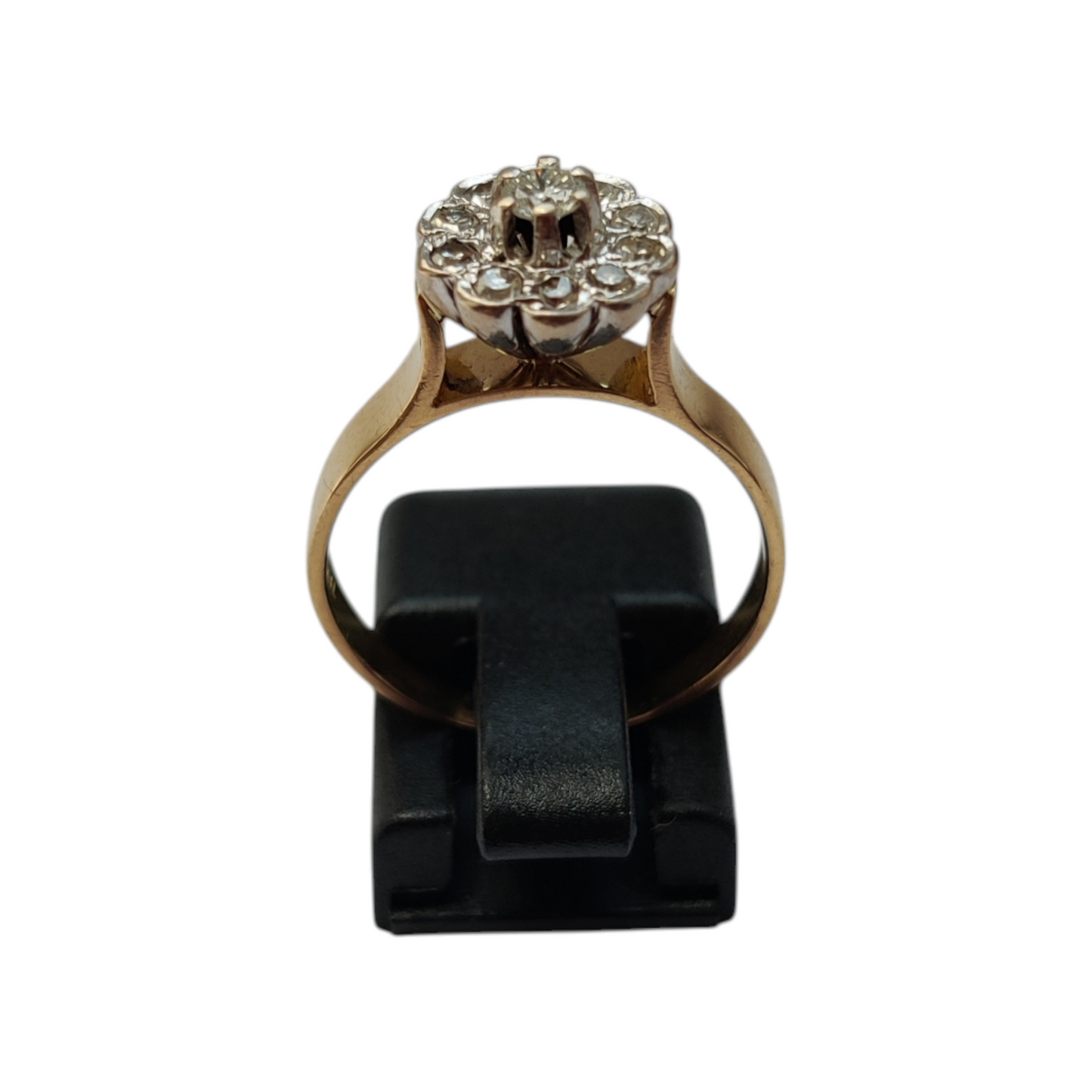 Diamantni prstan "ASTRA" 18K 750/1000+DIA; masa=4.21g