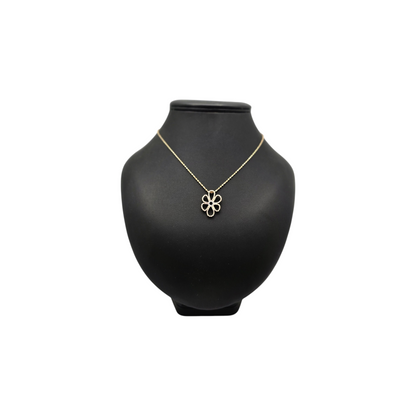 Diamantna verižica ''PETAL'' 18K 750/1000+DIA; masa=7.32g