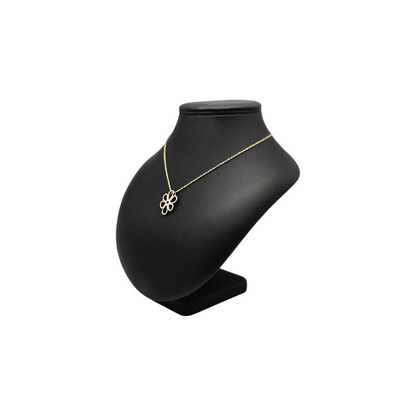 Diamantna verižica ''PETAL'' 18K 750/1000+DIA; masa=7.32g