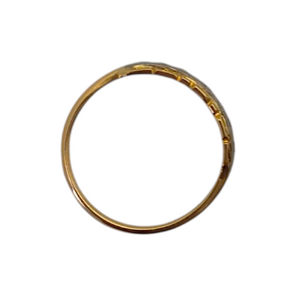 Diamantni prstan ''THORNE'' 18K 750/1000+DIA; masa=2.23g