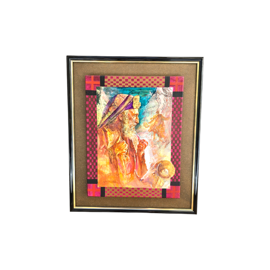 Maša Bersan Mašuk; Olje; "Starec"; 50 cm x 60 cm