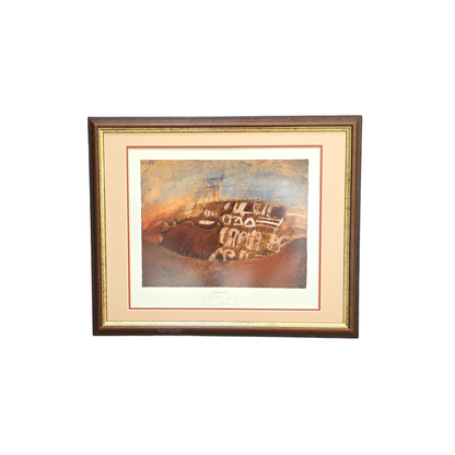 N/A; mešana tehnika; "Vrtača"; 55 cm x 45 cm