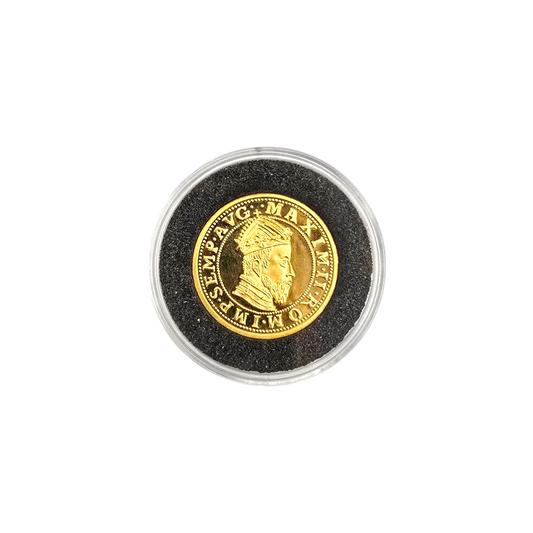Zlatnik ''AUGSBURG'' 14K 585/1000; masa=3.53g