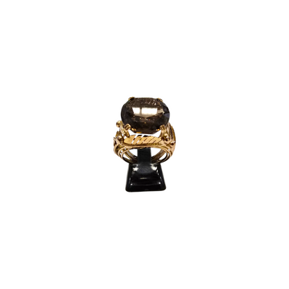 Zlati prstan ''TROPIC'' 18K 750/1000; masa=12.95g