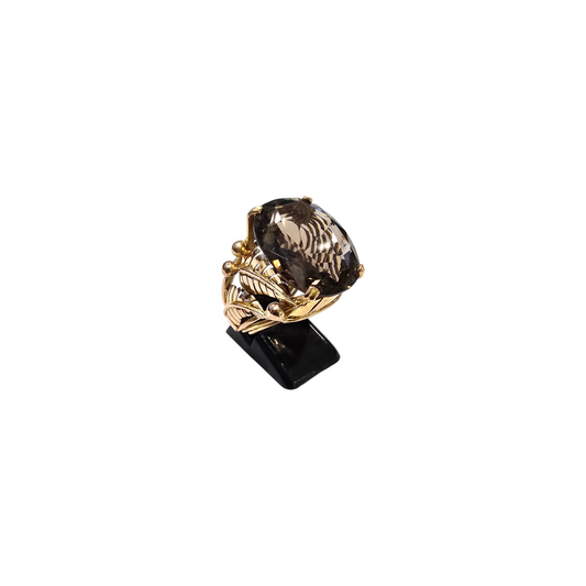 Zlati prstan ''TROPIC'' 18K 750/1000; masa=12.95g
