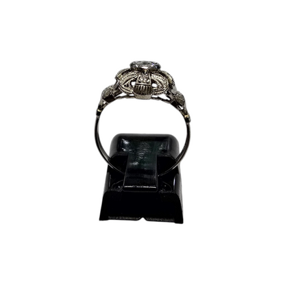 Diamantni prstan ''PATTEE'' 18K 750/1000+DIA; masa=2.71g