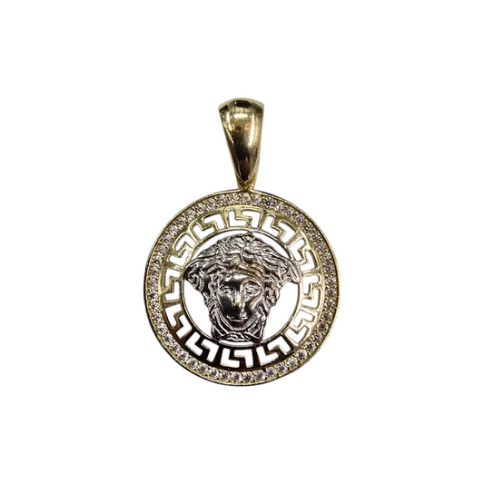 Zlati obesek "VERSACE" 14K 585/1000; masa=5.40g