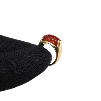 Zlati prstan "REDEYE" 18K 750/1000; masa=8.93g