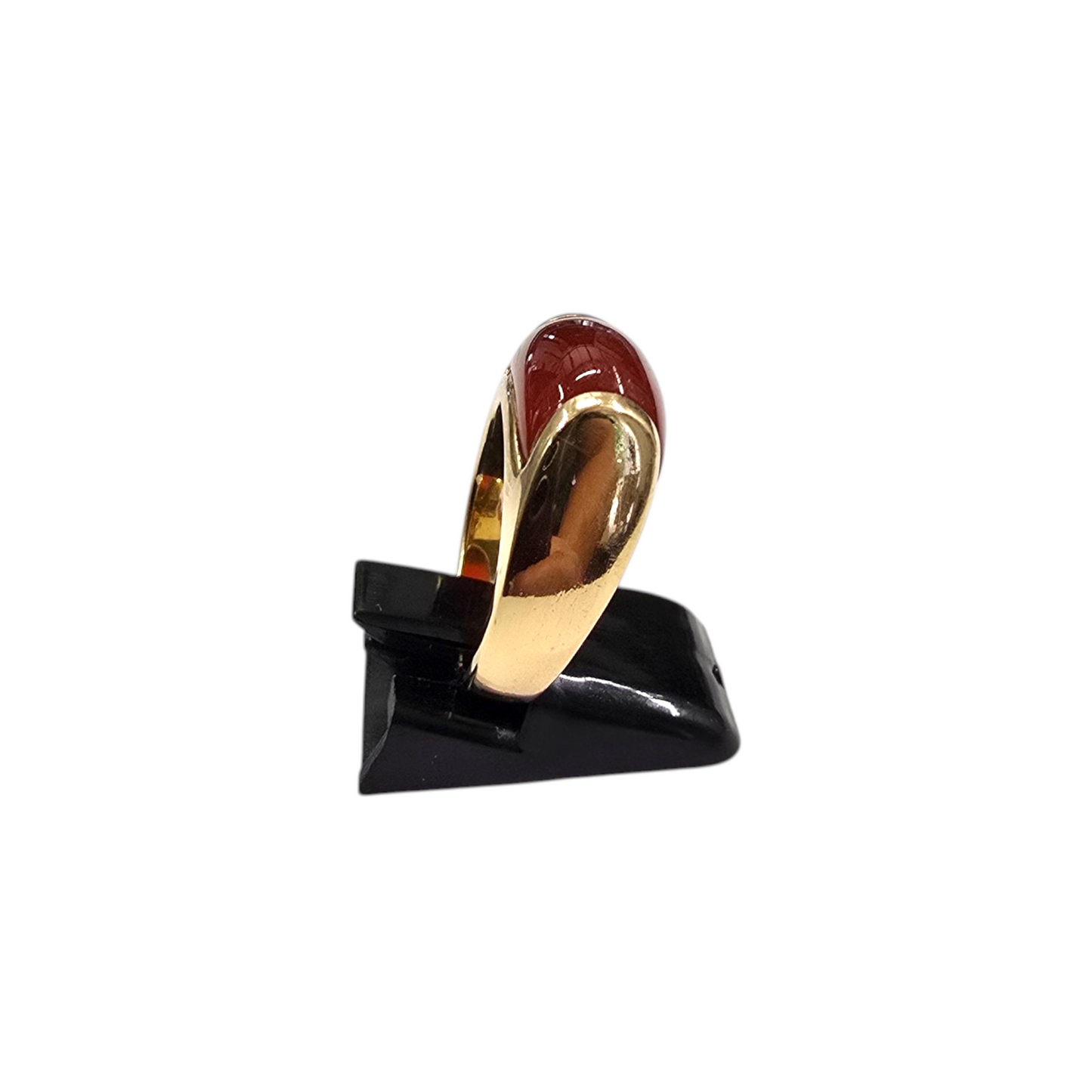 Zlati prstan "REDEYE" 18K 750/1000; masa=8.93g