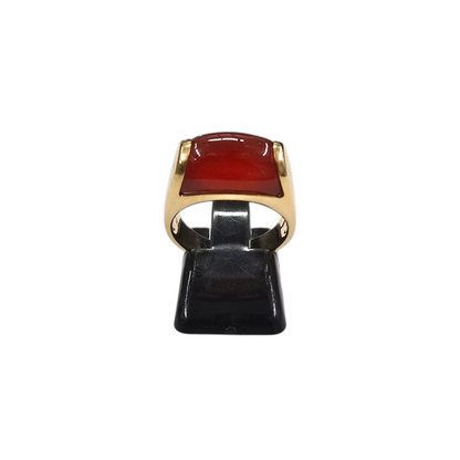 Zlati prstan "REDEYE" 18K 750/1000; masa=8.93g