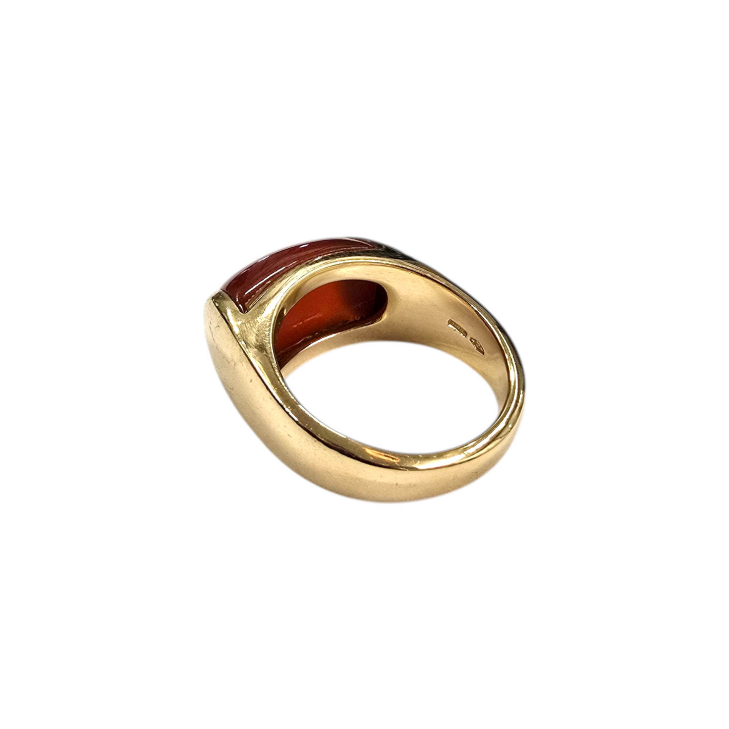 Zlati prstan "REDEYE" 18K 750/1000; masa=8.93g