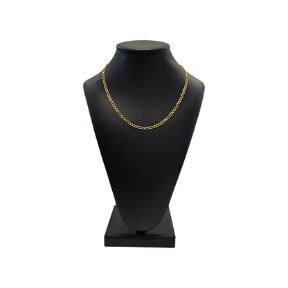 Zlata verižica "Figaro I" 14K 585/1000; masa=3.23g