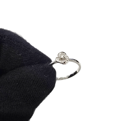 Diamantni prstan ''SPIRE'' 14K 585/1000+DIA; masa=1.69g