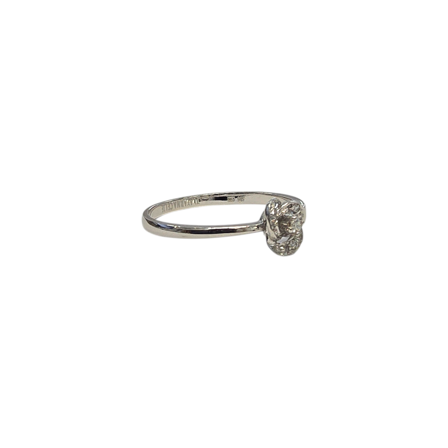 Diamantni prstan ''SPIRE'' 14K 585/1000+DIA; masa=1.69g